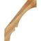 Ekena Millwork 6"W x 30"D x 38"H Balboa Rough Sawn Knee Brace, Western Red Cedar BRC06X30X38BOA00RWR - alternate 4